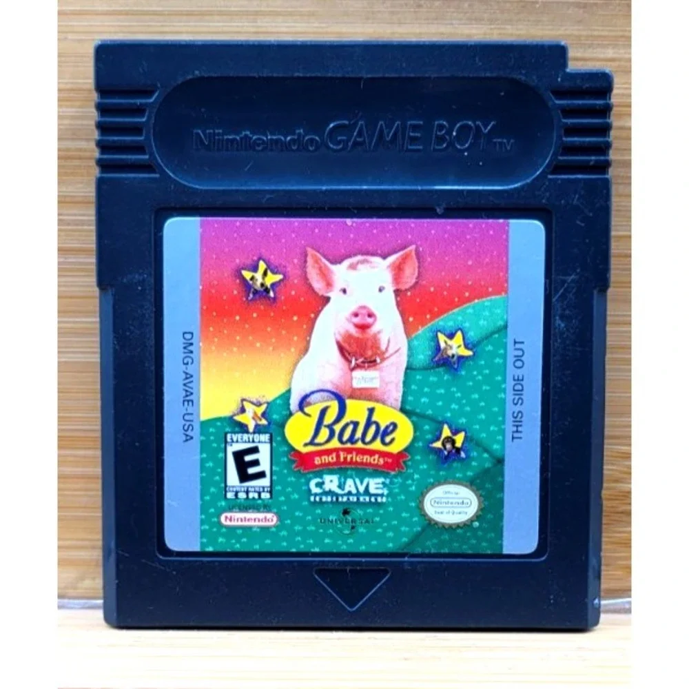 Babe and Friends (Nintendo Game Boy Color, 1999) TESTED‎ & WORKS